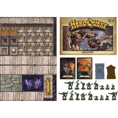 Avalon Hill HeroQuest Kellar's Keep Expansion