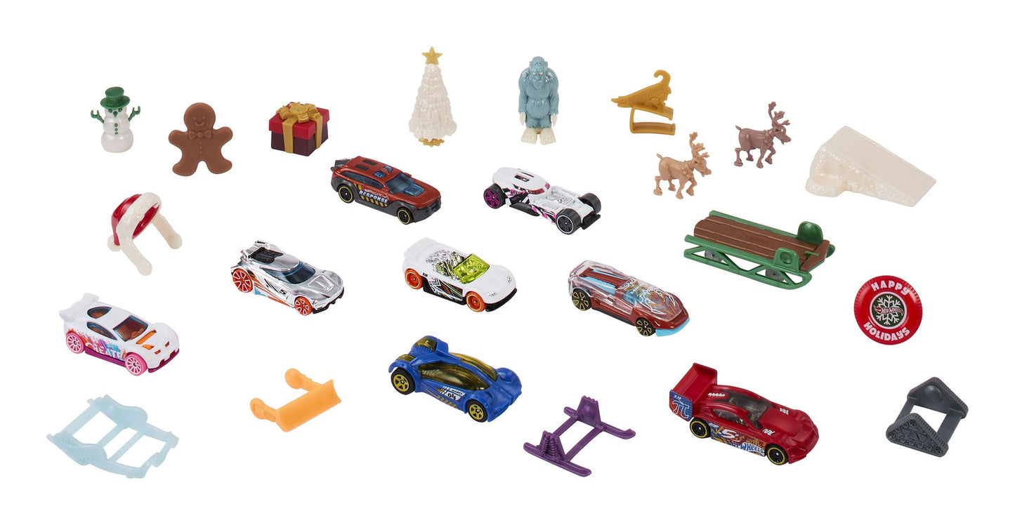 Hot Wheels Advent Calendar Holiday Spirit