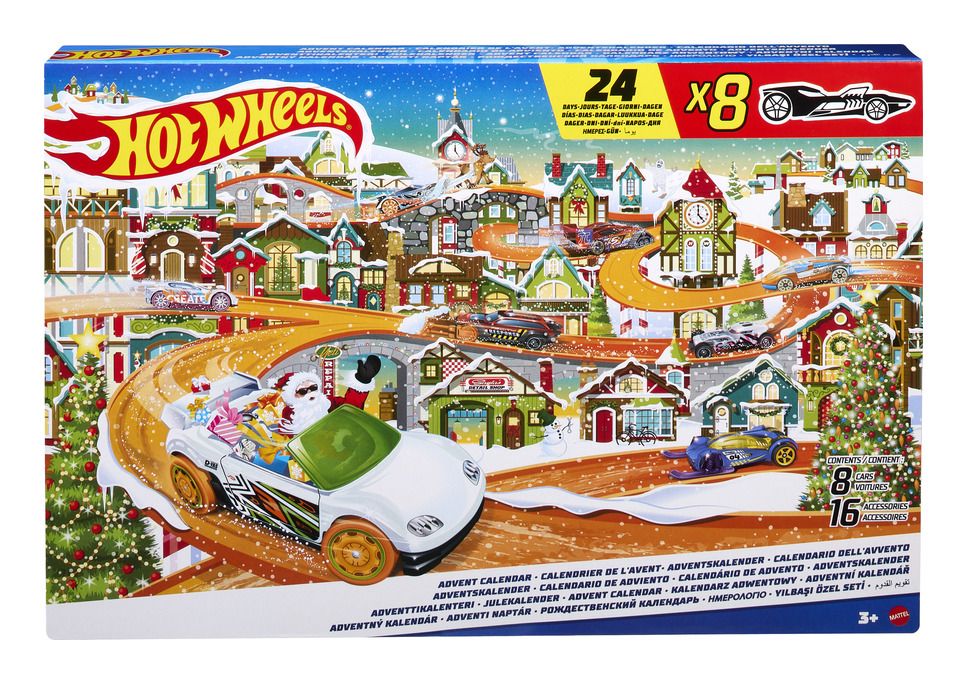 Hot Wheels Advent Calendar Holiday Spirit