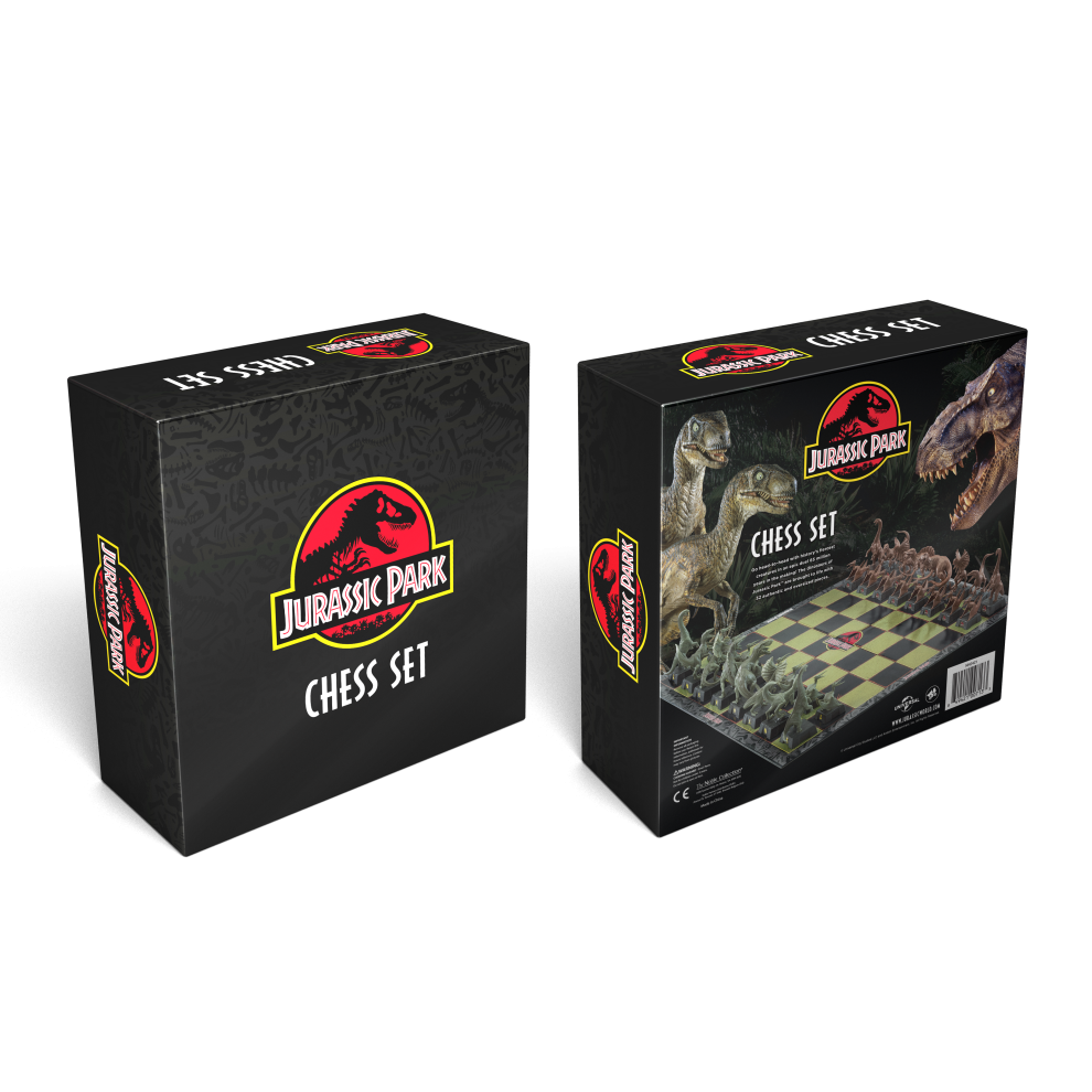 The Noble Collection Jurassic Park Chess Set