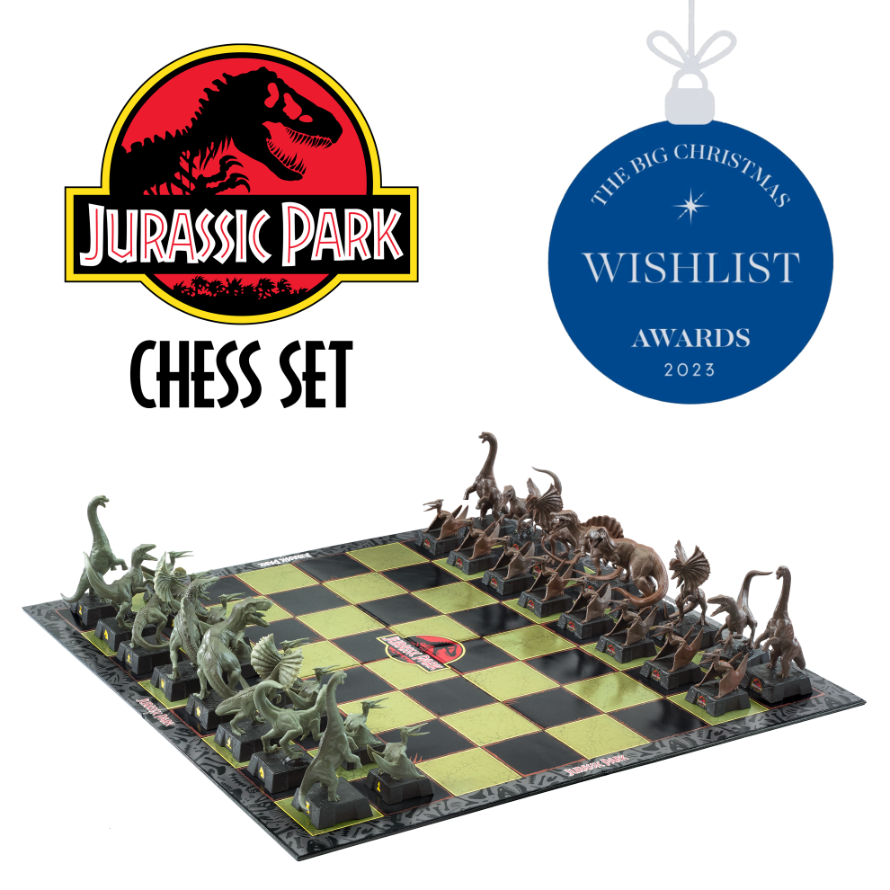 The Noble Collection Jurassic Park Chess Set