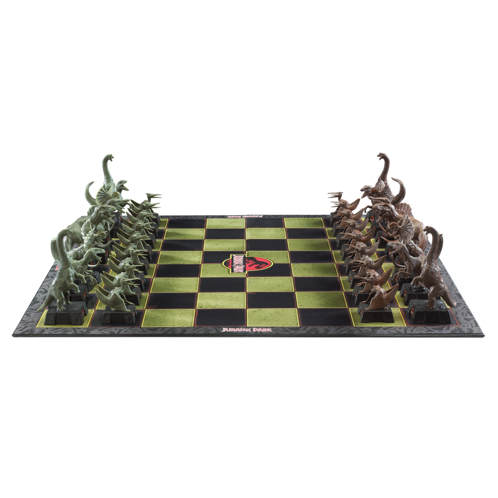 The Noble Collection Jurassic Park Chess Set