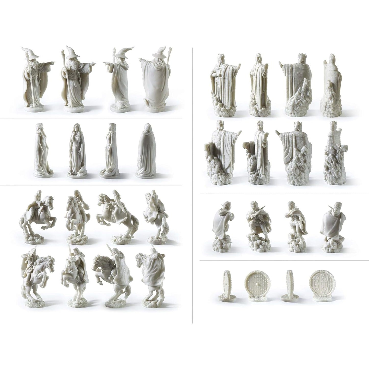 The Noble Collection The Lord of the Rings Chess Set: Battle for Middle Earth