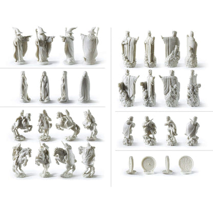 The Noble Collection The Lord of the Rings Chess Set: Battle for Middle Earth