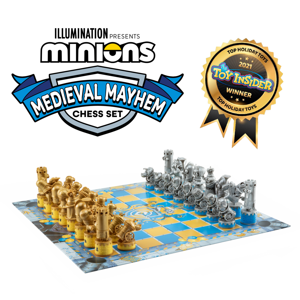 The Noble Collection Minions Medieval Mayhem Chess Set