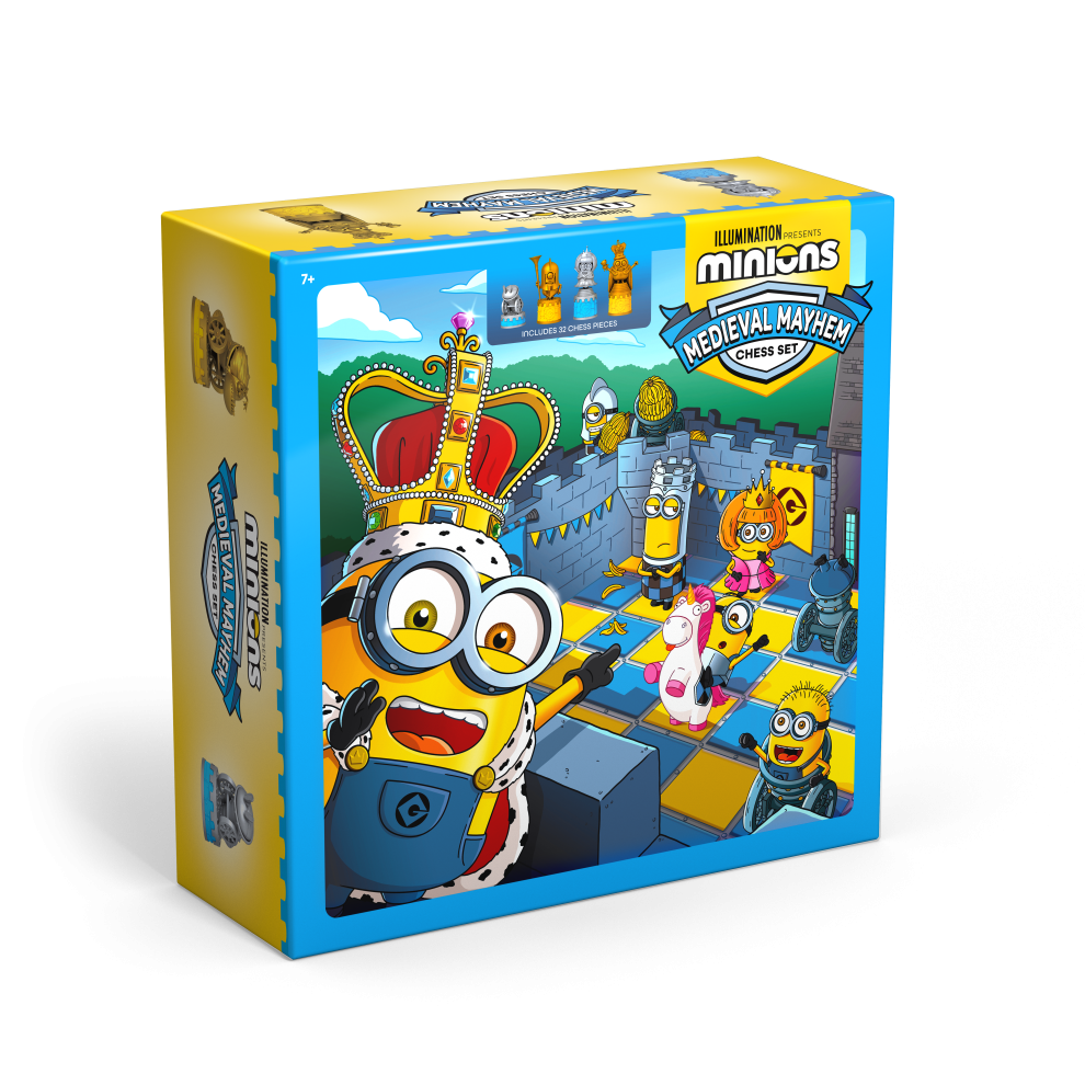 The Noble Collection Minions Medieval Mayhem Chess Set