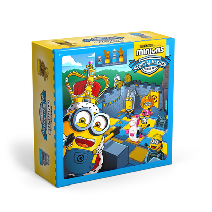 The Noble Collection Minions Medieval Mayhem Chess Set