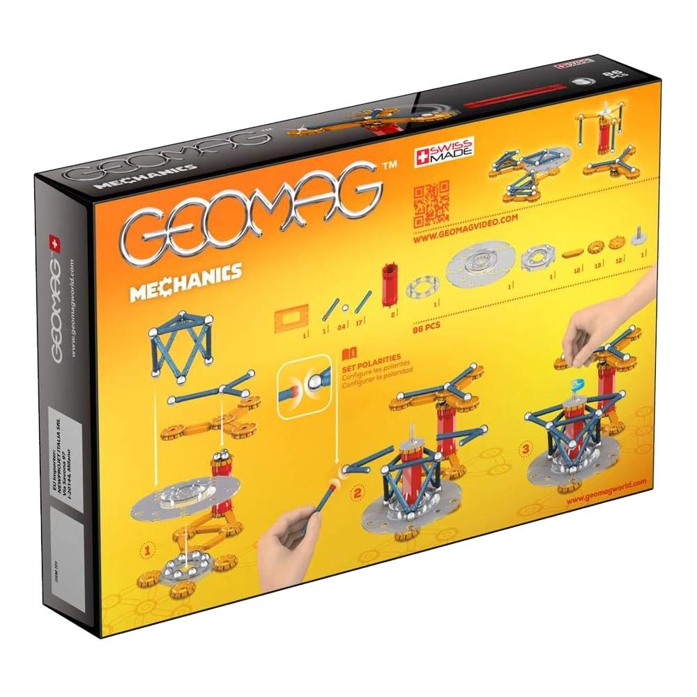 Geomag 721 Magnetic Mechanics Construction Set 86 Pcs