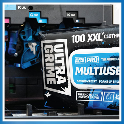 UltraGrime Pro: Multiuse 100XXL Clothwipes