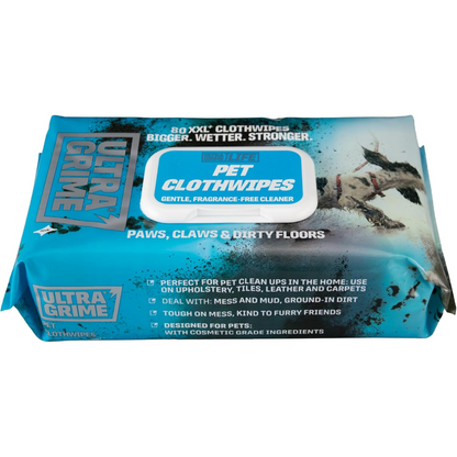 UltraGrime Life: Pet 80XXL Clothwipes