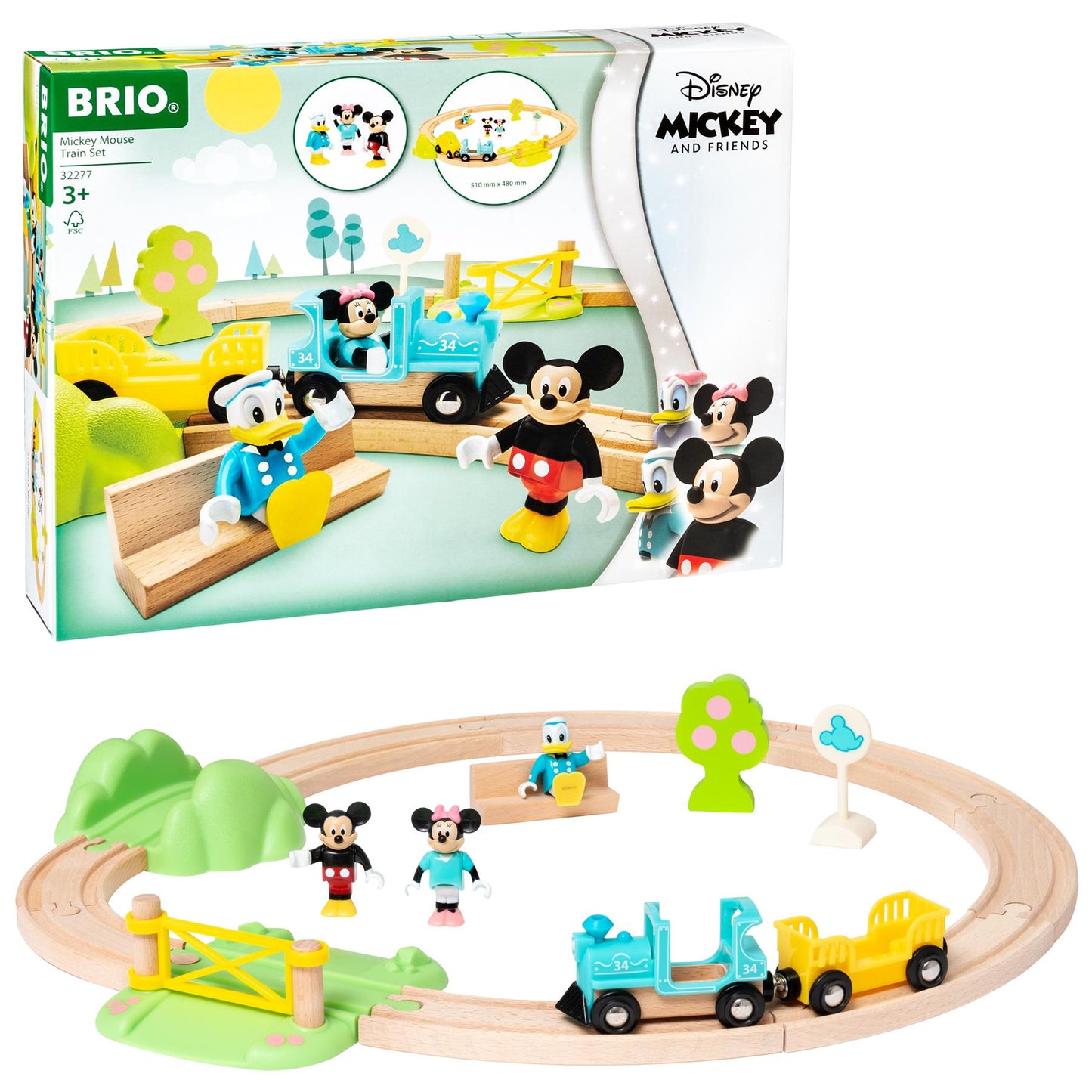 Disney Mickey Mouse Train Set