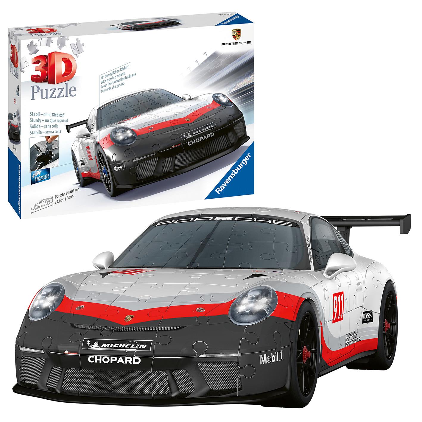 Porsche GT3 Cup 3D Puzzle, 108pc