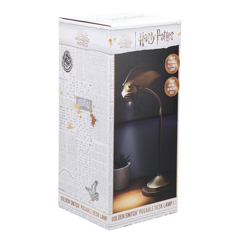 Harry Potter Golden Snitch Posable Desk Lamp