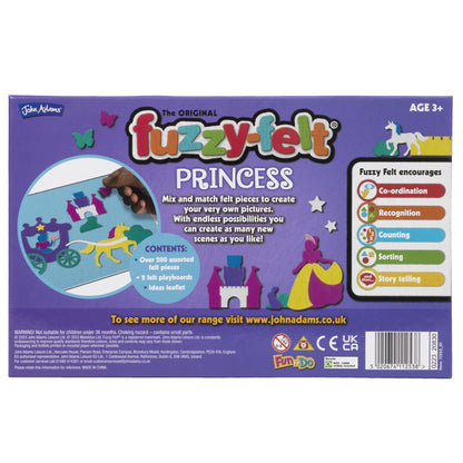 Fuzzy-Felt Princess Drawer Set