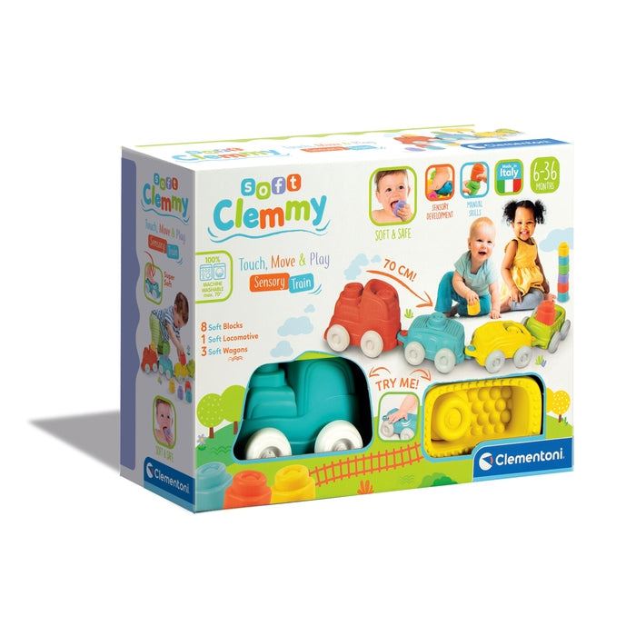 Baby Soft Clemmy Sensory Train