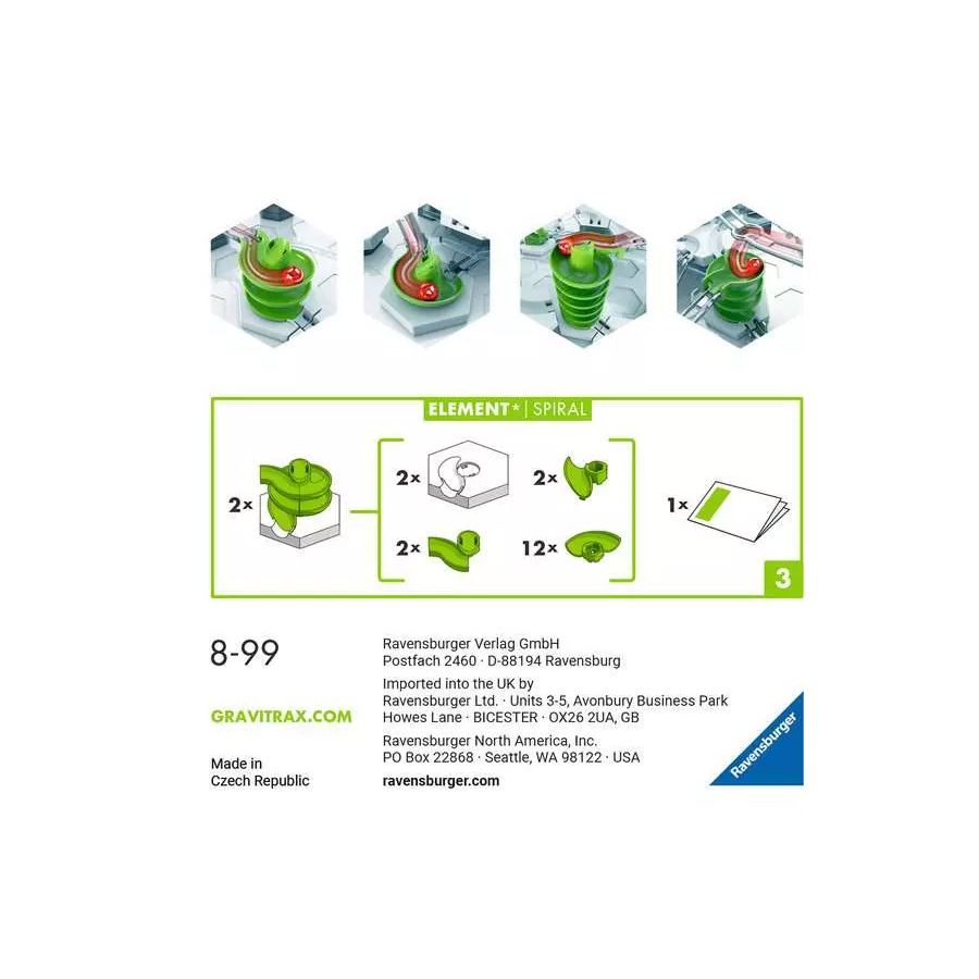 Gravitrax Elements - Spiral