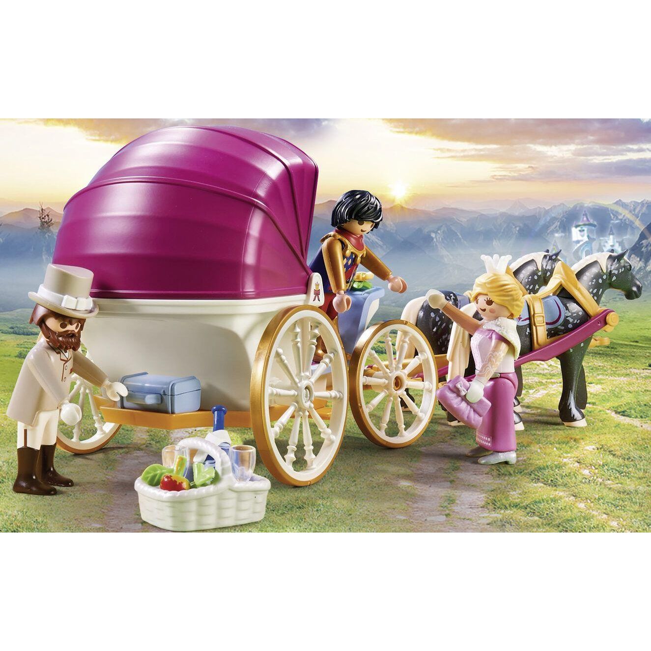 Playmobil Princess Castle Horse-Drawn Carriage