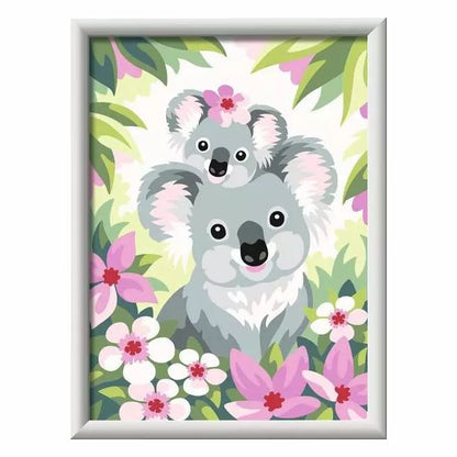 CreArt Paint by Numbers - Koala Cuties
