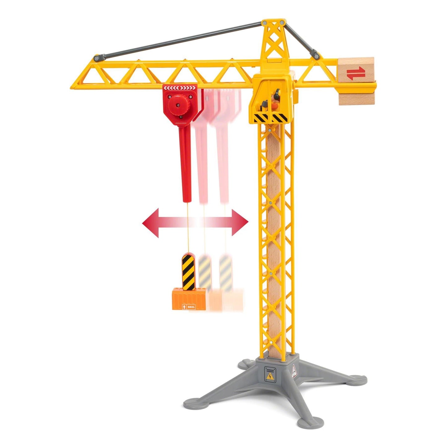 BRIO World - Light Up Construction Crane