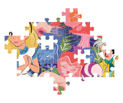 Disney Classics Alice in Wonderland Jigsaw Puzzle 104 Pieces