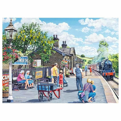 Railway Heritage No 1 Jigsaw Puzzles 2x 500pc