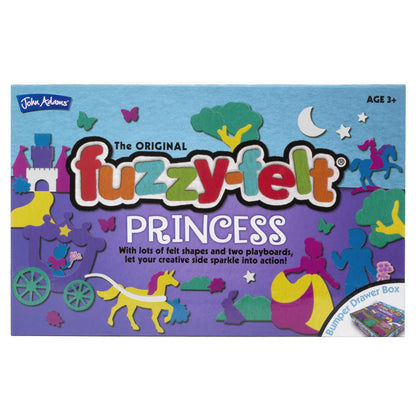 Fuzzy-Felt Princess Drawer Set