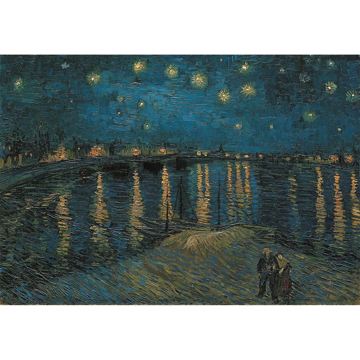 Starry Night Compact Jigsaw Puzzle 1000 Pieces