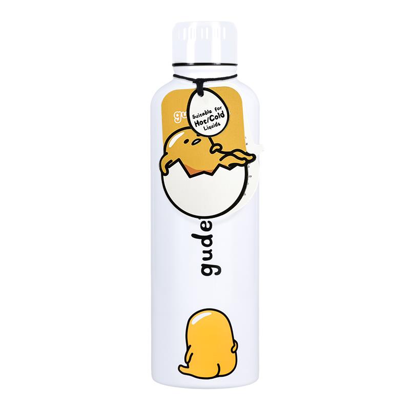 Gudetama Sanrio Metal Water Bottle