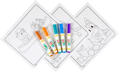 Bluey Crayola Colour Wonder Colouring Book and Markers