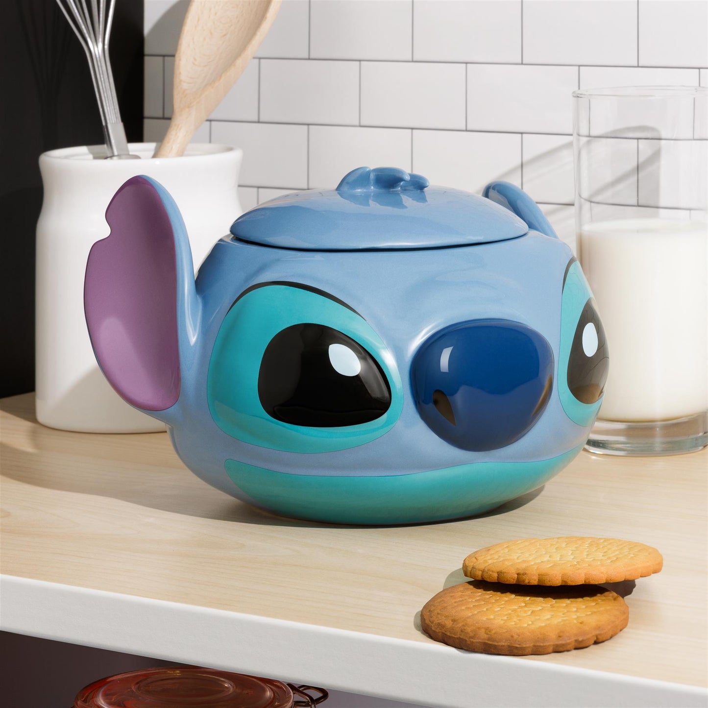 Disney Lilo and Stitch Shaped Cookie Jar