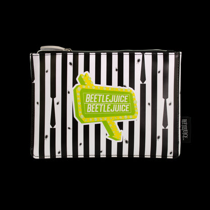 Beetlejuice Flat Pouch Pencil Case