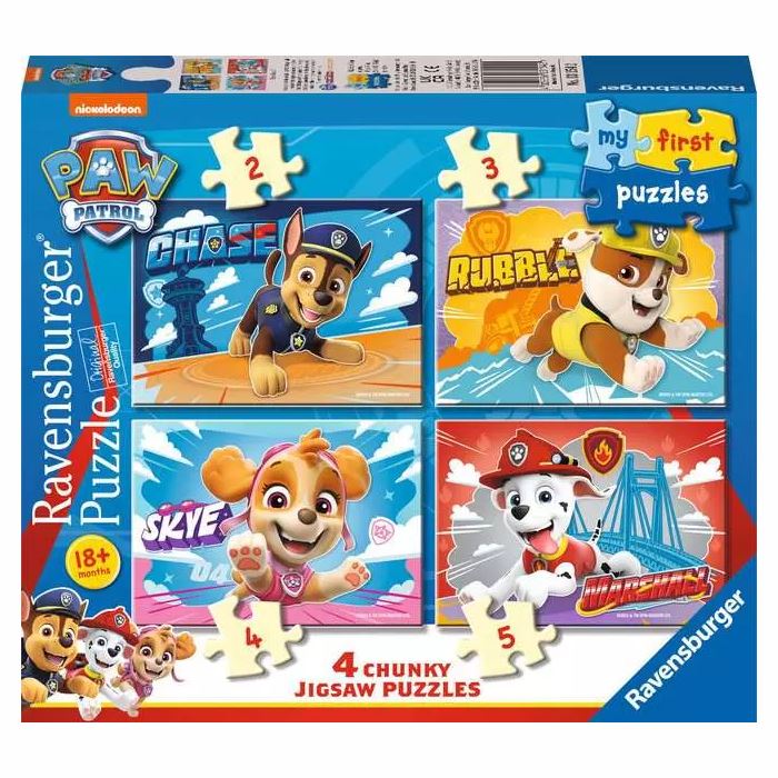 Paw Patrol My First Puzzles (2,3,4,5pc)