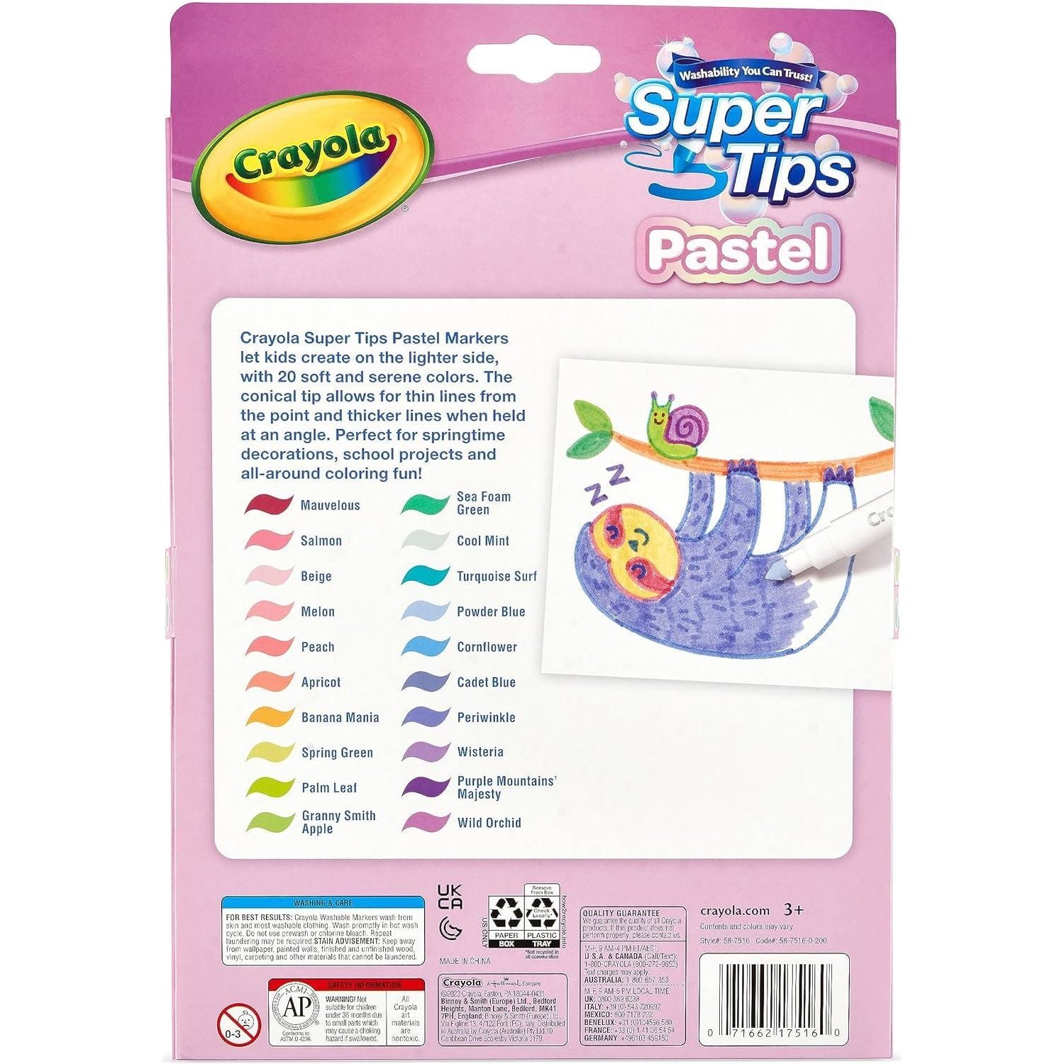 Crayola Pastel Supertips