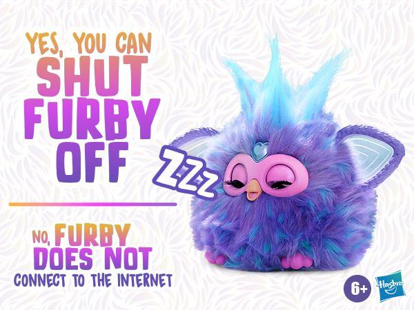 Furby Purple Interactive Toy Plush