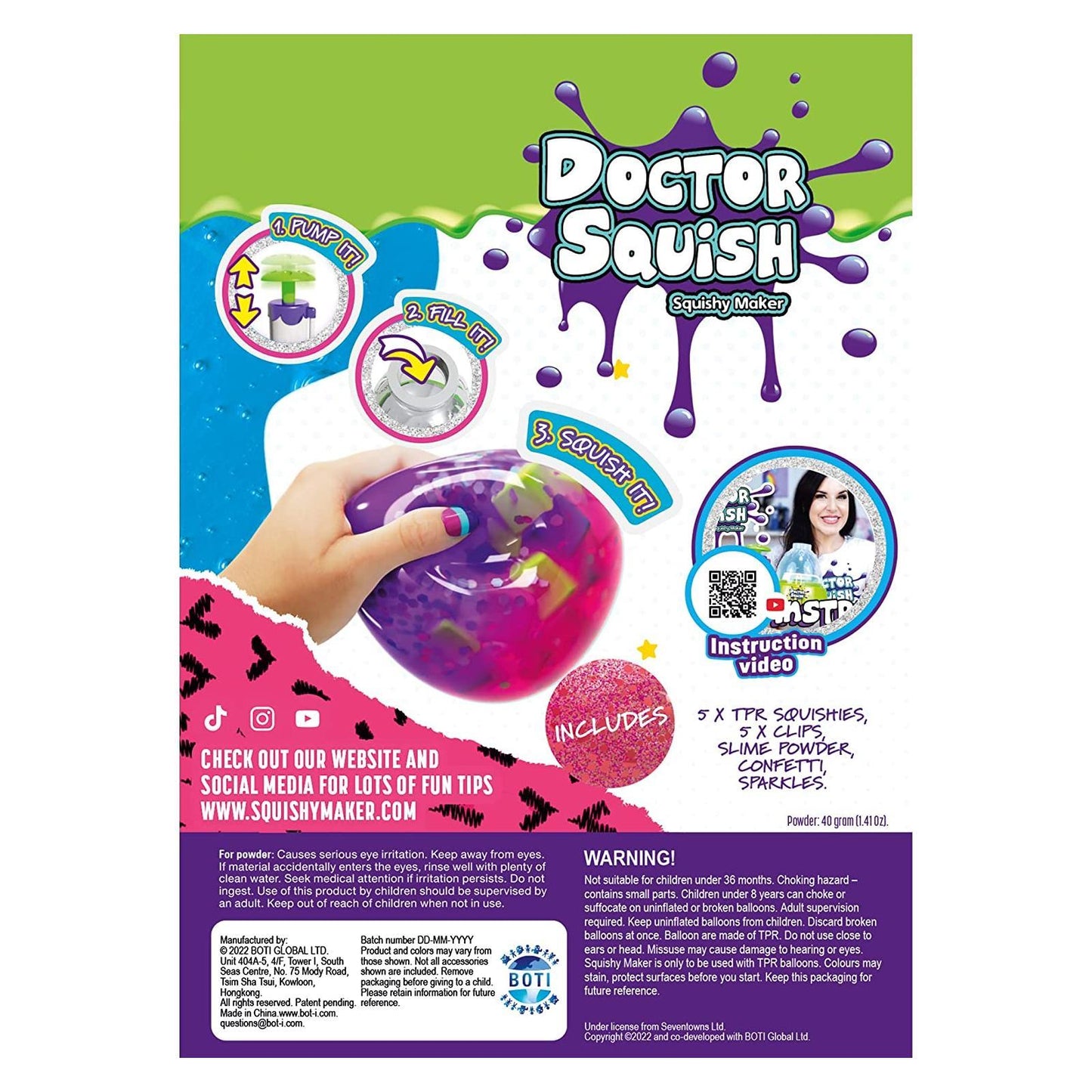 Doctor Squish Squishy Maker Refill Pack