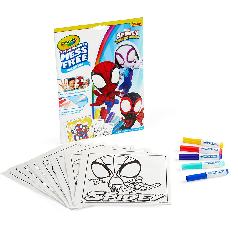 Spidey and his Amazing Friends Crayola Colour Wonder