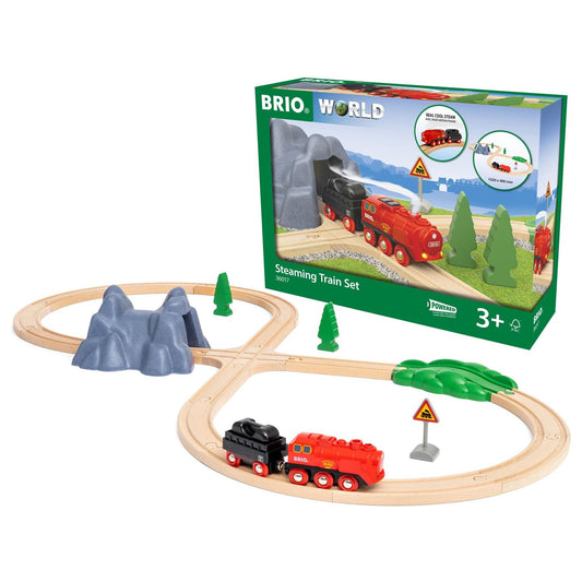 Brio Wooden Steaming Train Set