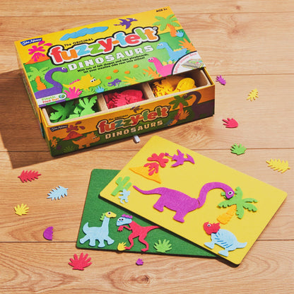 Fuzzy-Felt Dinosaur Set