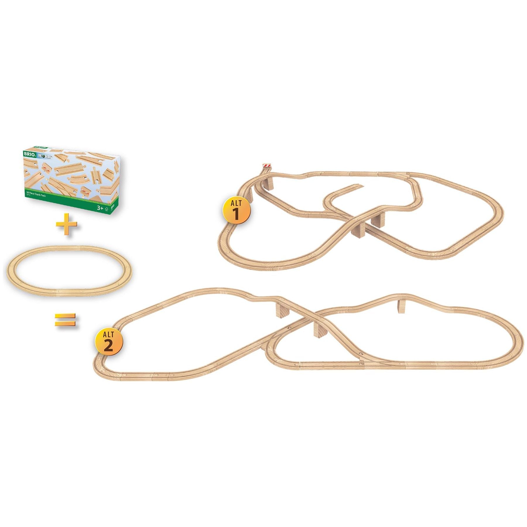 Brio 50pc Track Set