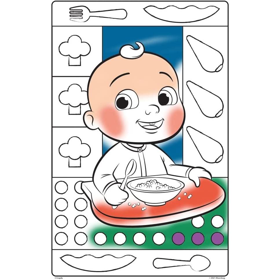 Cocomelon Giant Colouring Pages