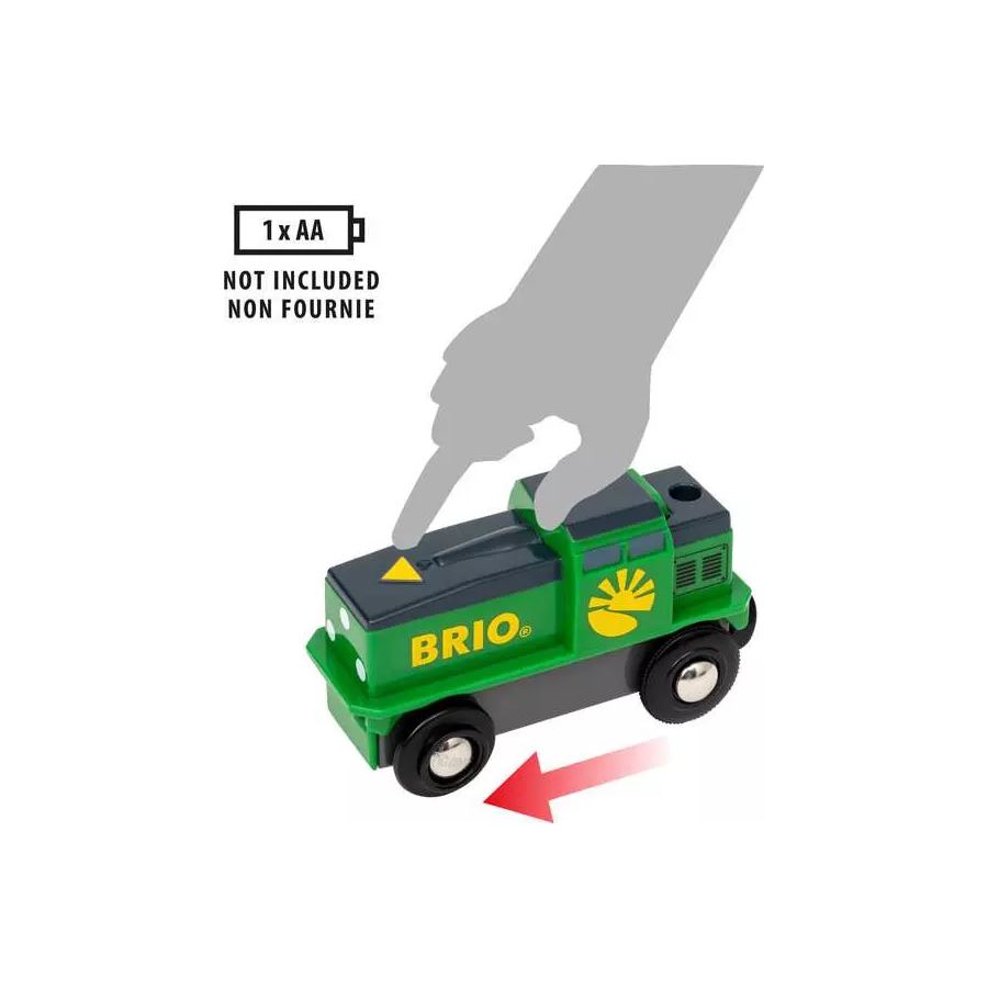 Brio Farm Battery Train