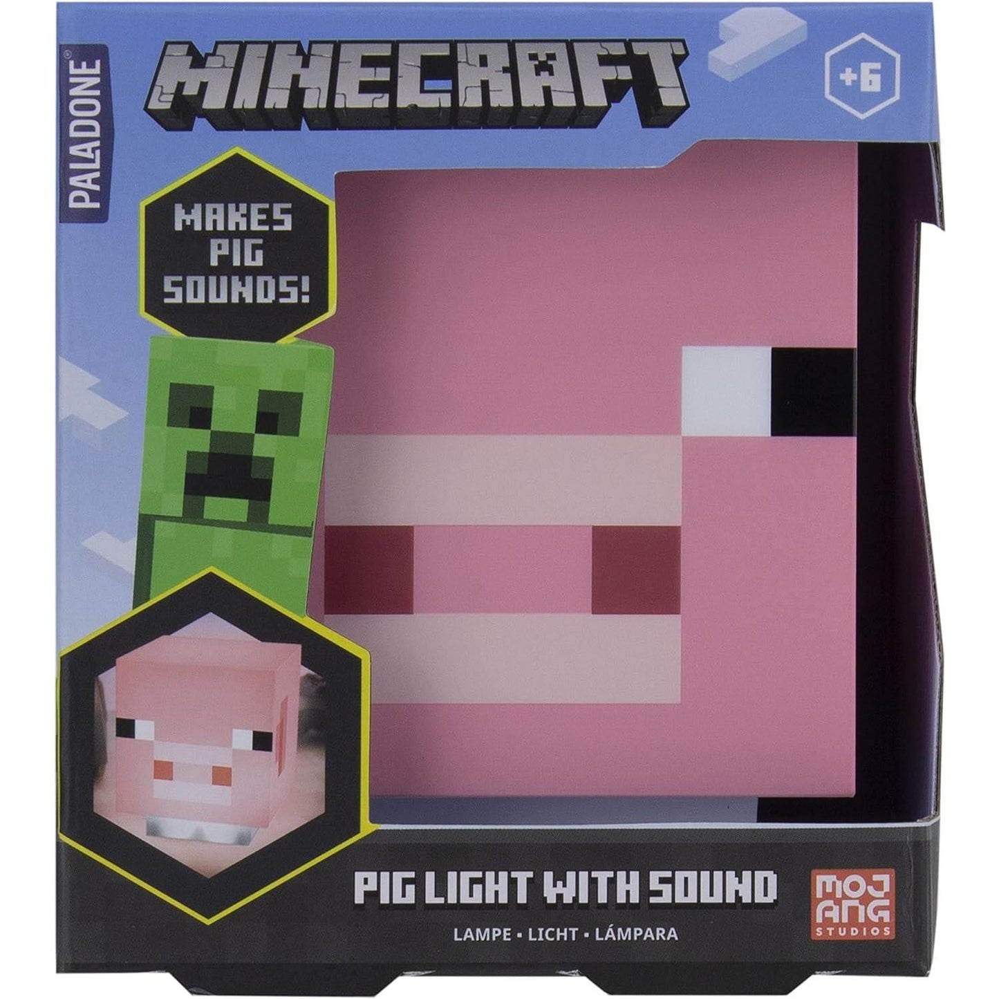 Minecraft Pig Light with Sound