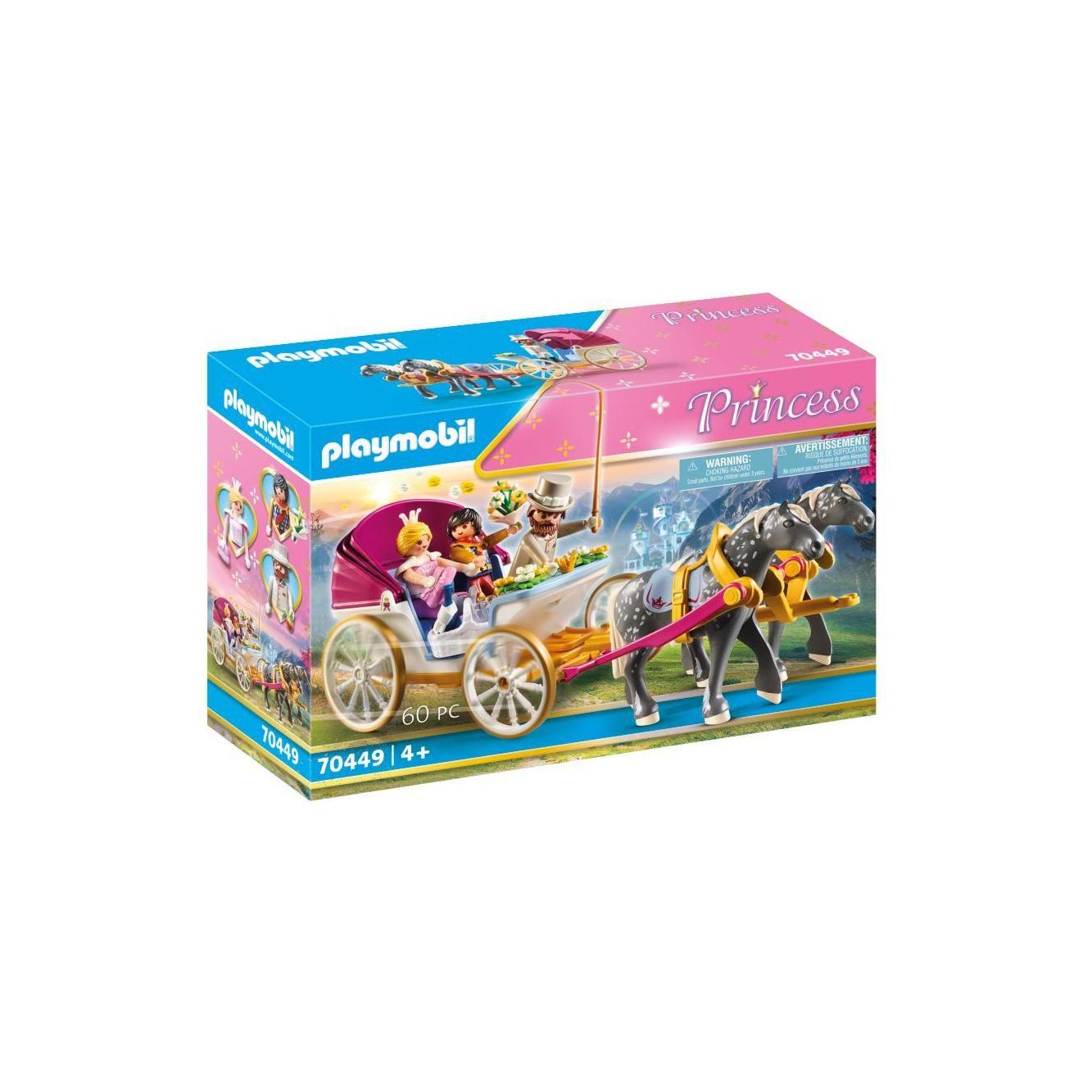 Playmobil Princess Castle Horse-Drawn Carriage