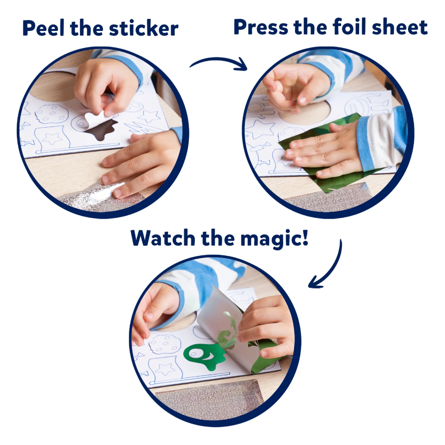 Skillmatics Foil Fun: Up in Space