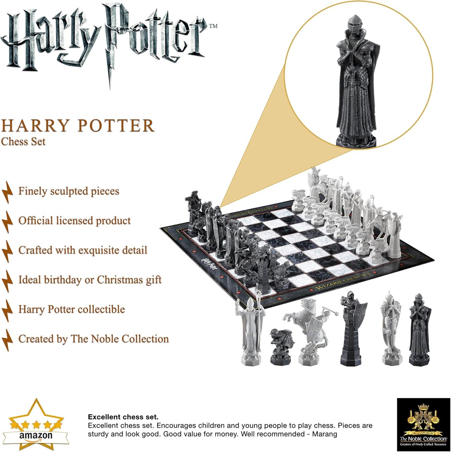 The Noble Collection Harry Potter Wizard Chess Set