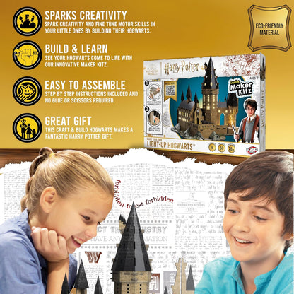 Harry Potter Hogwarts Makers Kitz - Light Up Hogwarts Castle