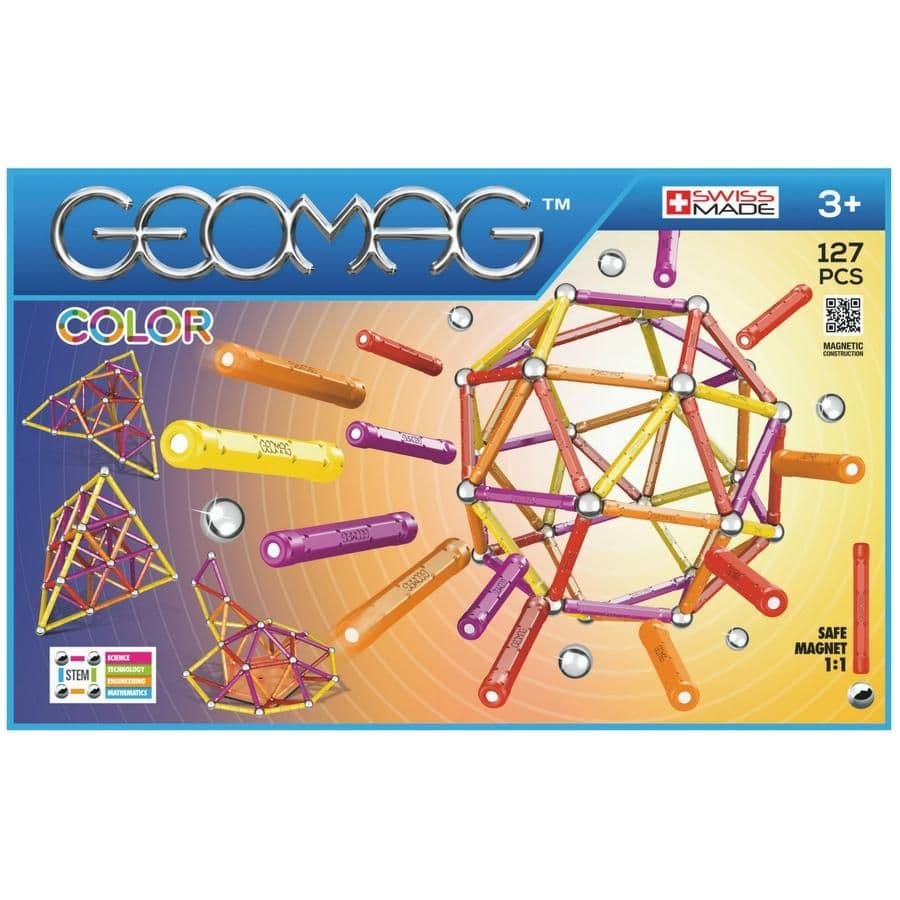 Geomag 264 Magnetic Colour Construction Set 127 Pcs