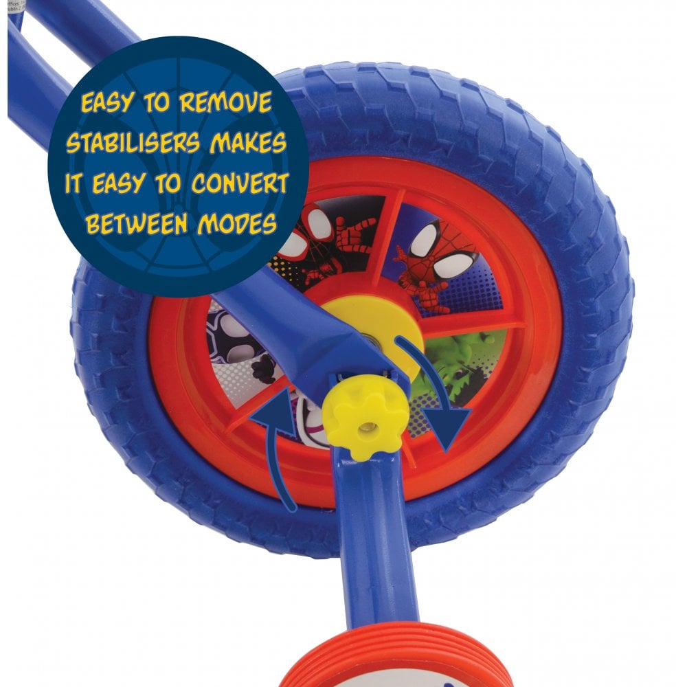 SPIDEY AND HIS AMAZING FRIENDS 2 IN 1 BALANCE BIKE