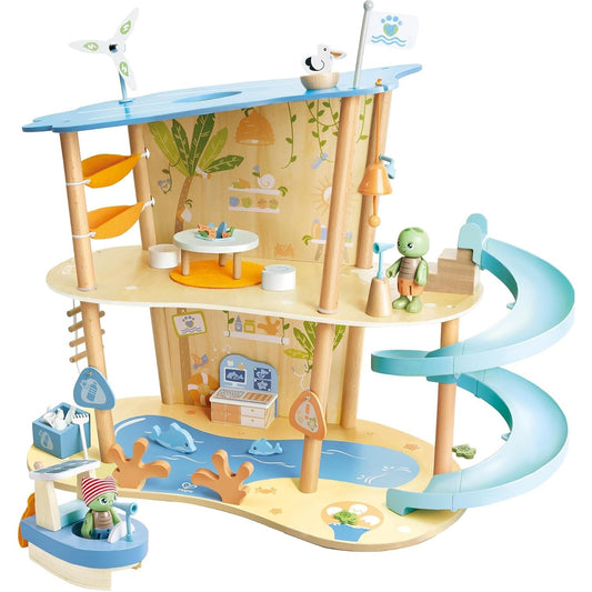 Hape Green Planet Explorers Ocean Rescue Playset 48 parts