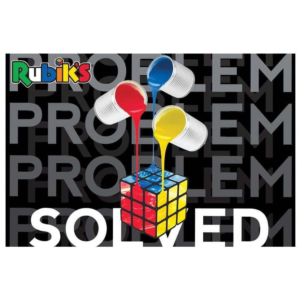 Painted Super 3D Rubiks 150 Pieces Jigsaw Puzzle